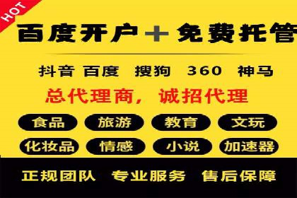 百度推广代理商服务优势案例分析